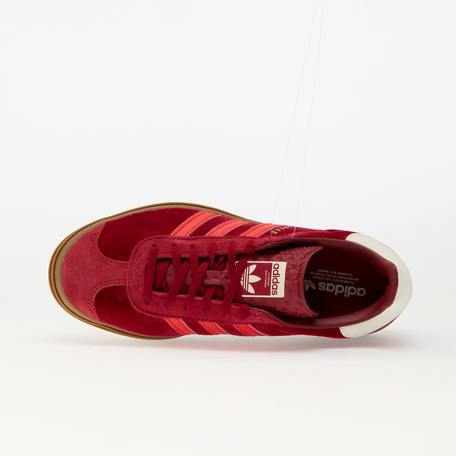 Damesschoenen adidas Gazelle Bold W Red/ Bright Red/ Off White