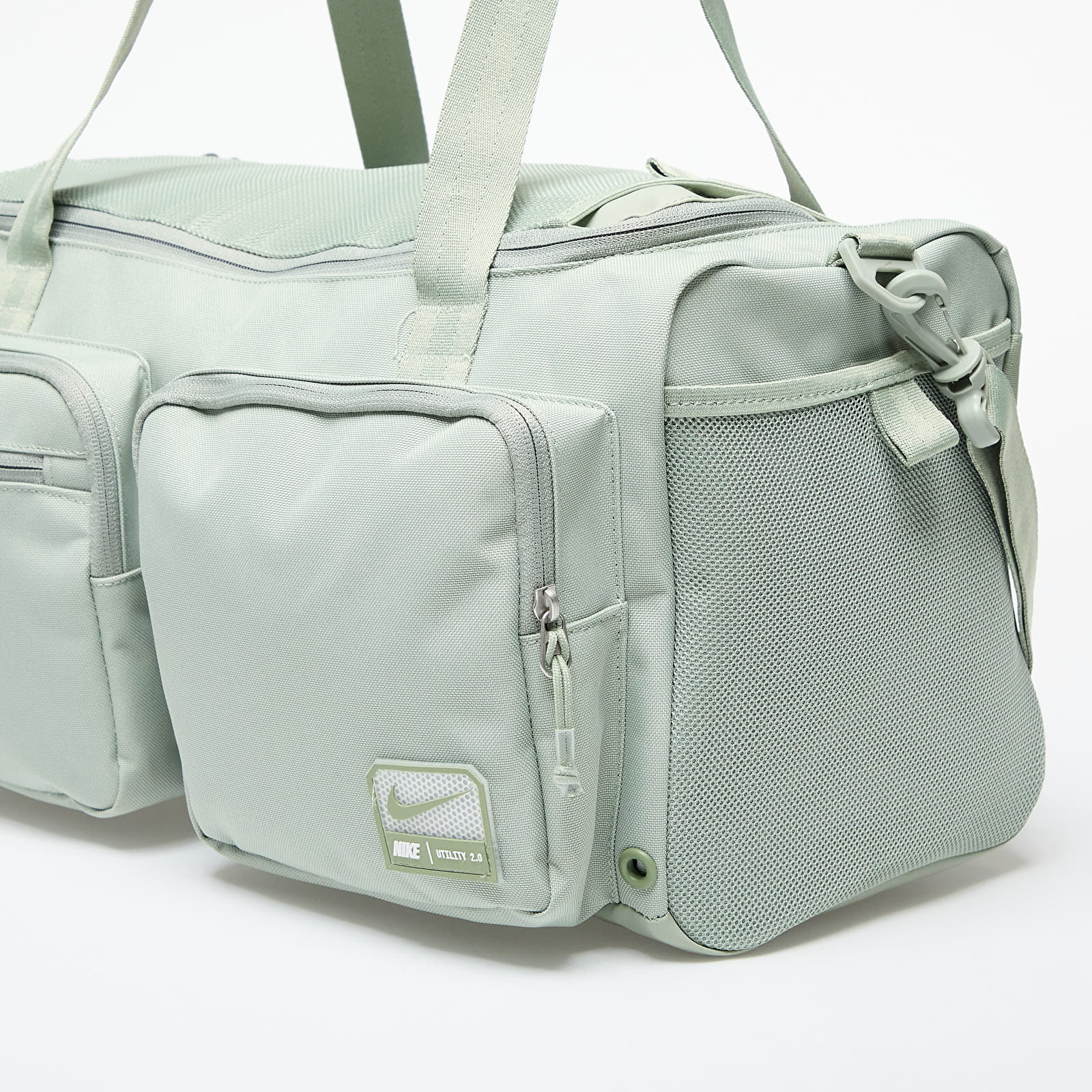 Duffle bag Nike Utility Power 2.0 Duffel Bag Jade Horizon/ Jade Horizon/ Oil Green