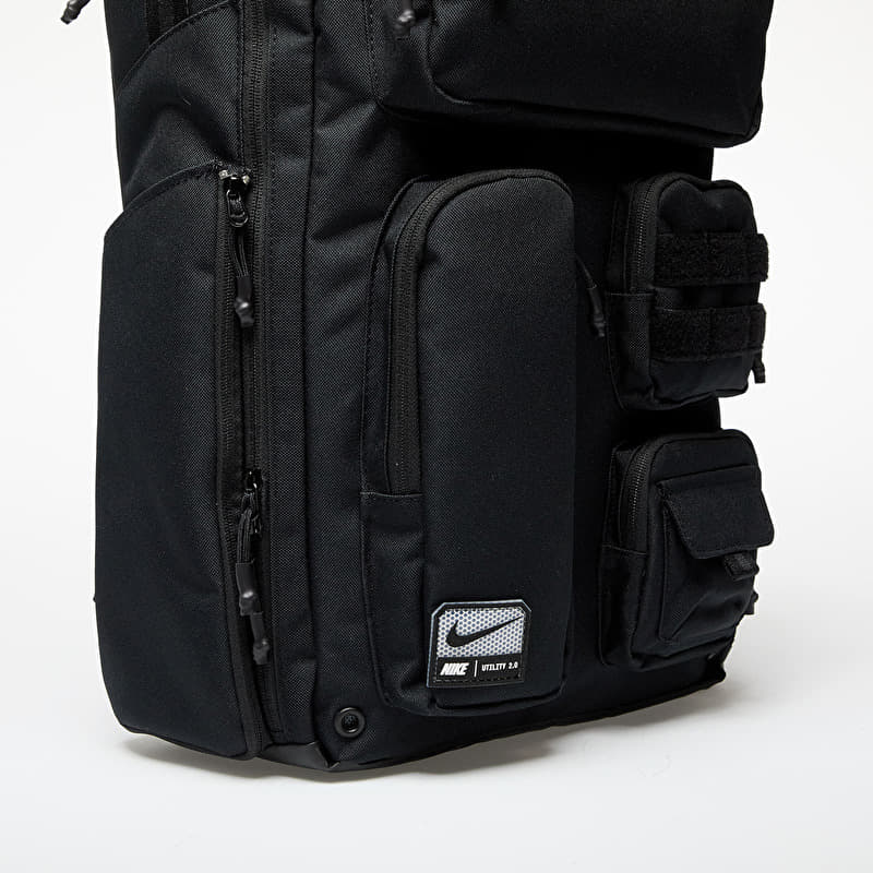 nike 2.0 elite backpack Utility 2.0, Black/Black/White, MISC: Clothing, Shoes & Jewelry Luggage passthrough Nike Varsity Hoops Elite Backpack