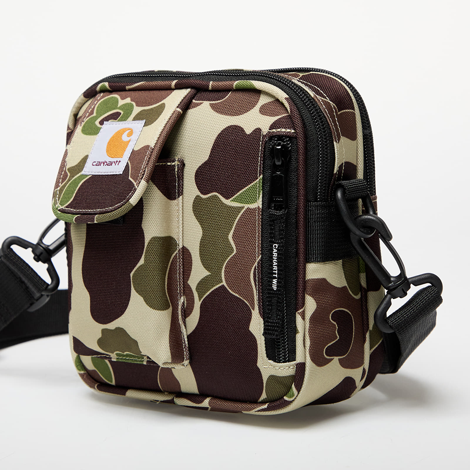 Plecu somas Carhartt WIP Essentials Bag Camo Duck/ Green