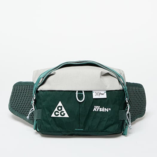 Övtáska Nike ACG Aysén Hip Pack Vintage Green/ Light Iron Ore/ White