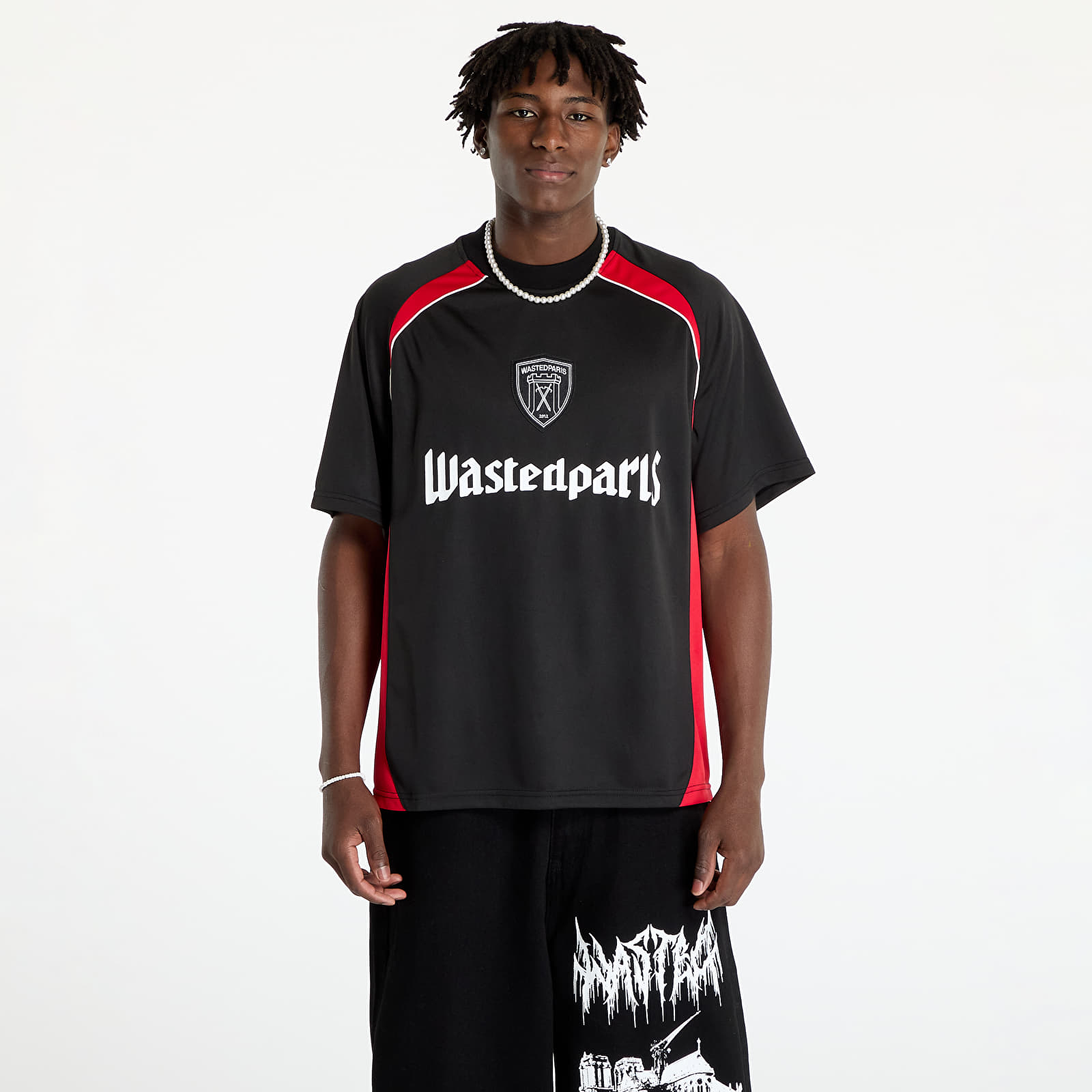 Jerseys Wasted Paris Rain Football Jersey Black