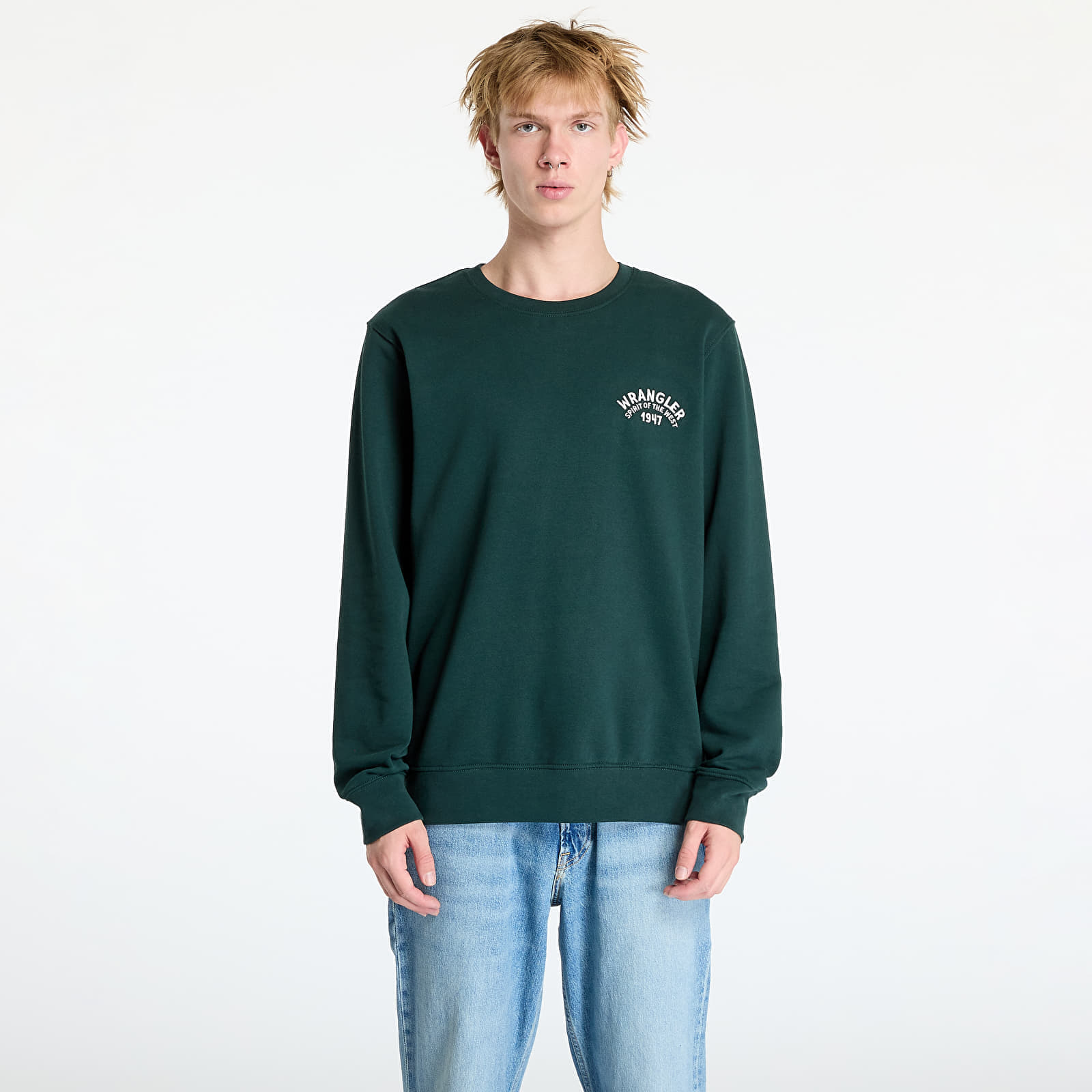 Sweat-shirt Wrangler Crewneck Sweatshirt Scarab M