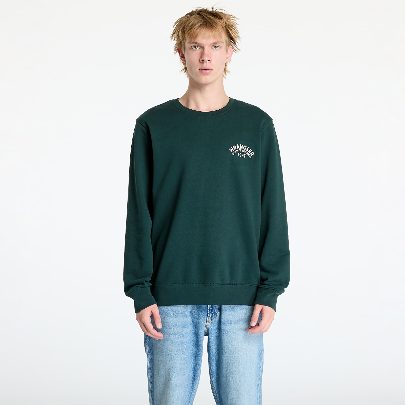 Hoodies Wrangler Crewneck Sweatshirt Scarab