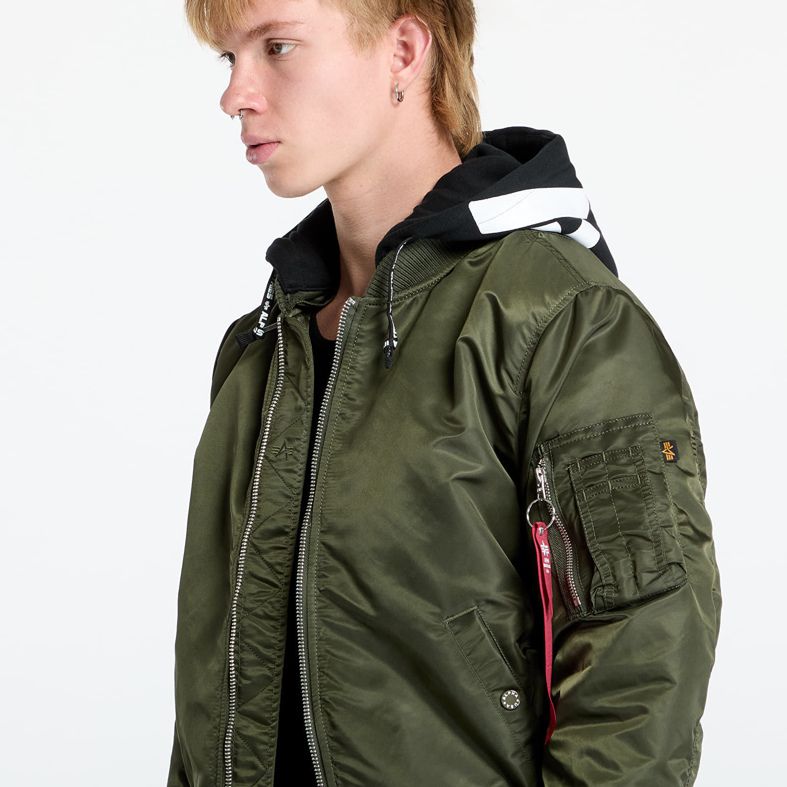 Jachetă Alpha Industries MA-1 ZHP Dark Olive - 1 | YEO