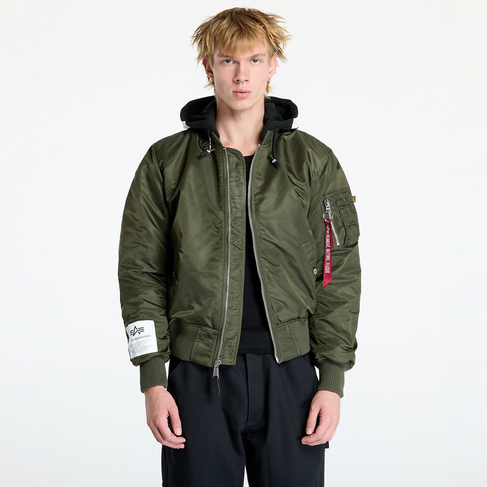 Bunda Alpha Industries MA-1 ZHP Dark Olive L