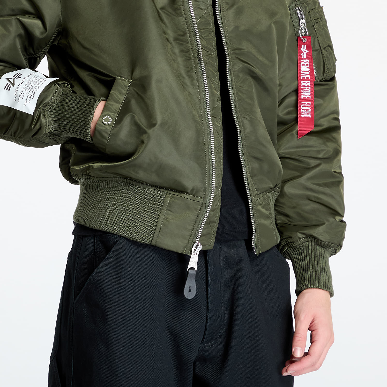 Jakne Alpha Industries MA-1 ZHP Dark Olive