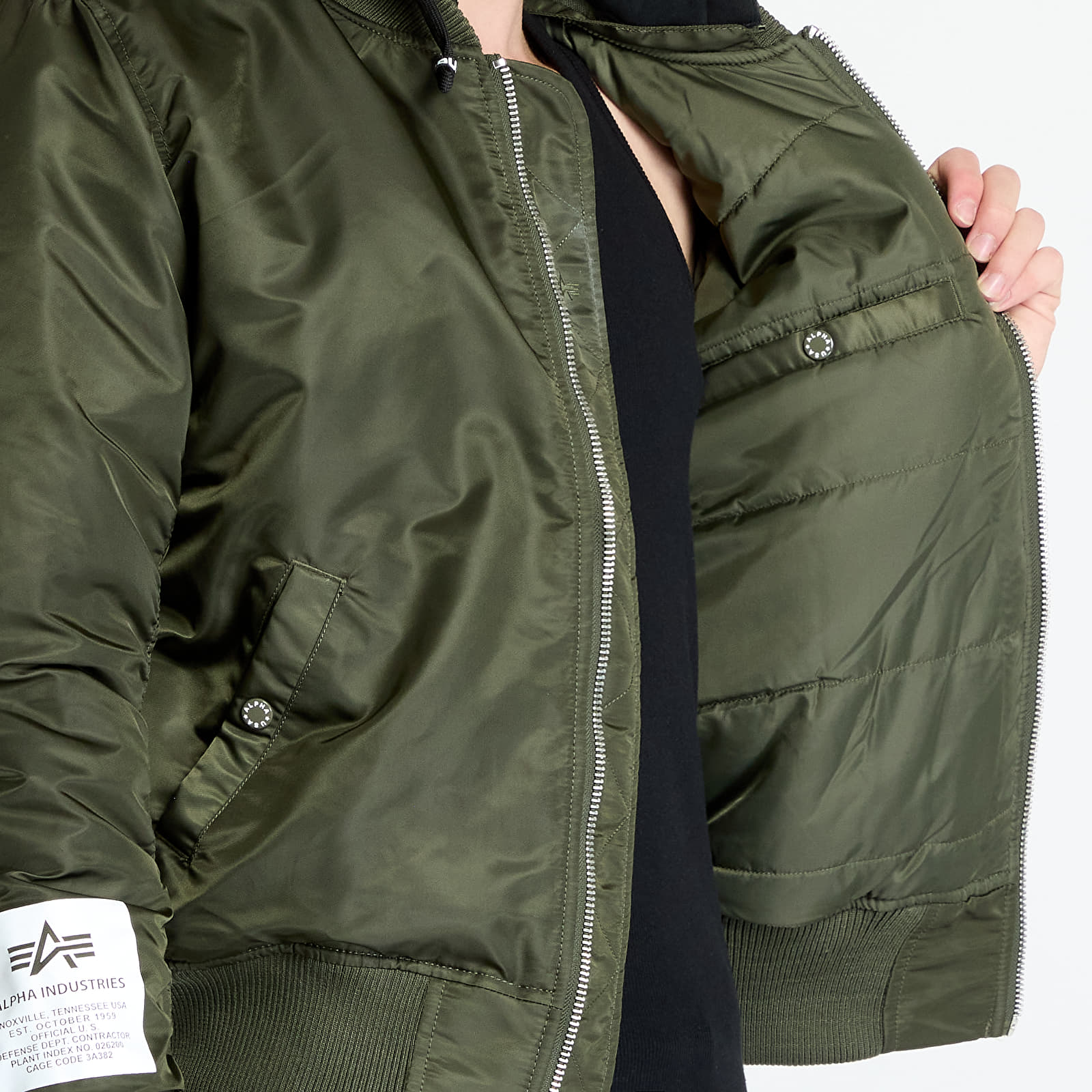 Jakne Alpha Industries MA-1 ZHP Dark Olive
