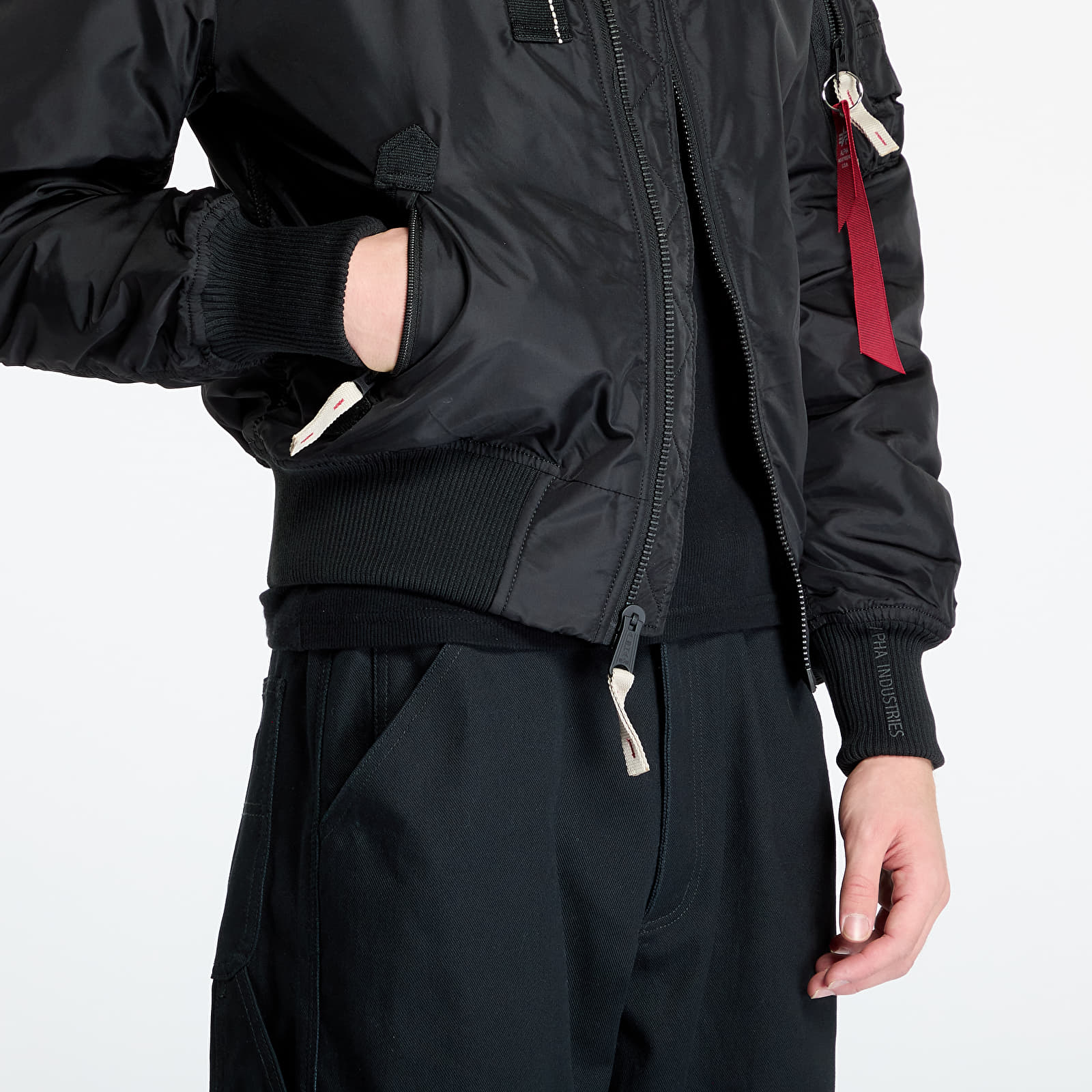 Chaquetas Alpha Industries Injector III Black/ Beige