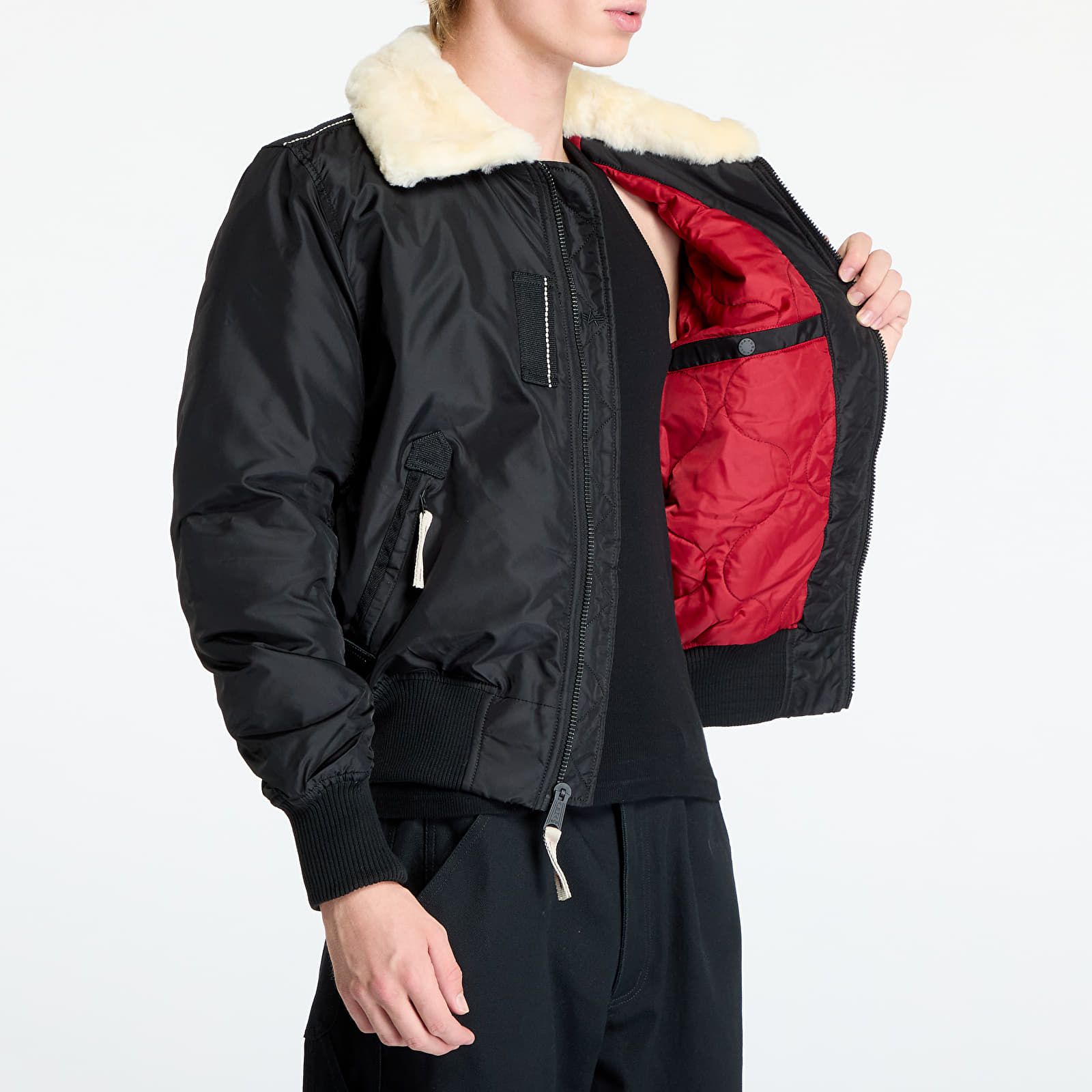 Chaquetas Alpha Industries Injector III Black/ Beige