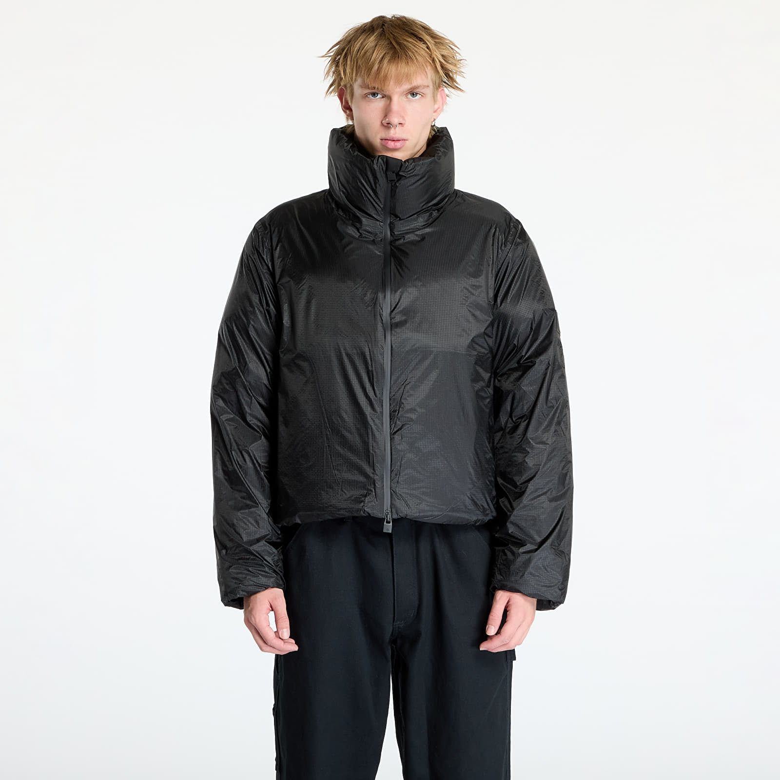 Jakne Rains Kevo Short Puffer Jacket W4T3 UNISEX Black