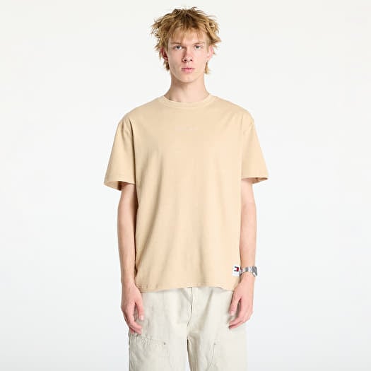T-shirt Tommy Jeans Regular Classic Tee Beige