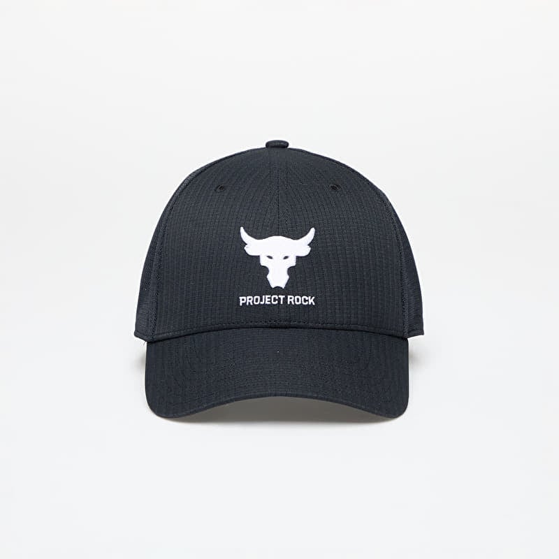 Casquette Under Armour Project Rock Trucker Black/ White