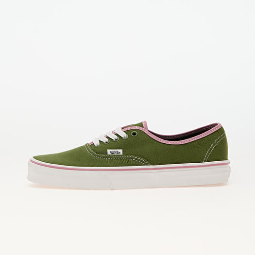 Vans Authentic Binding Green/ Pink