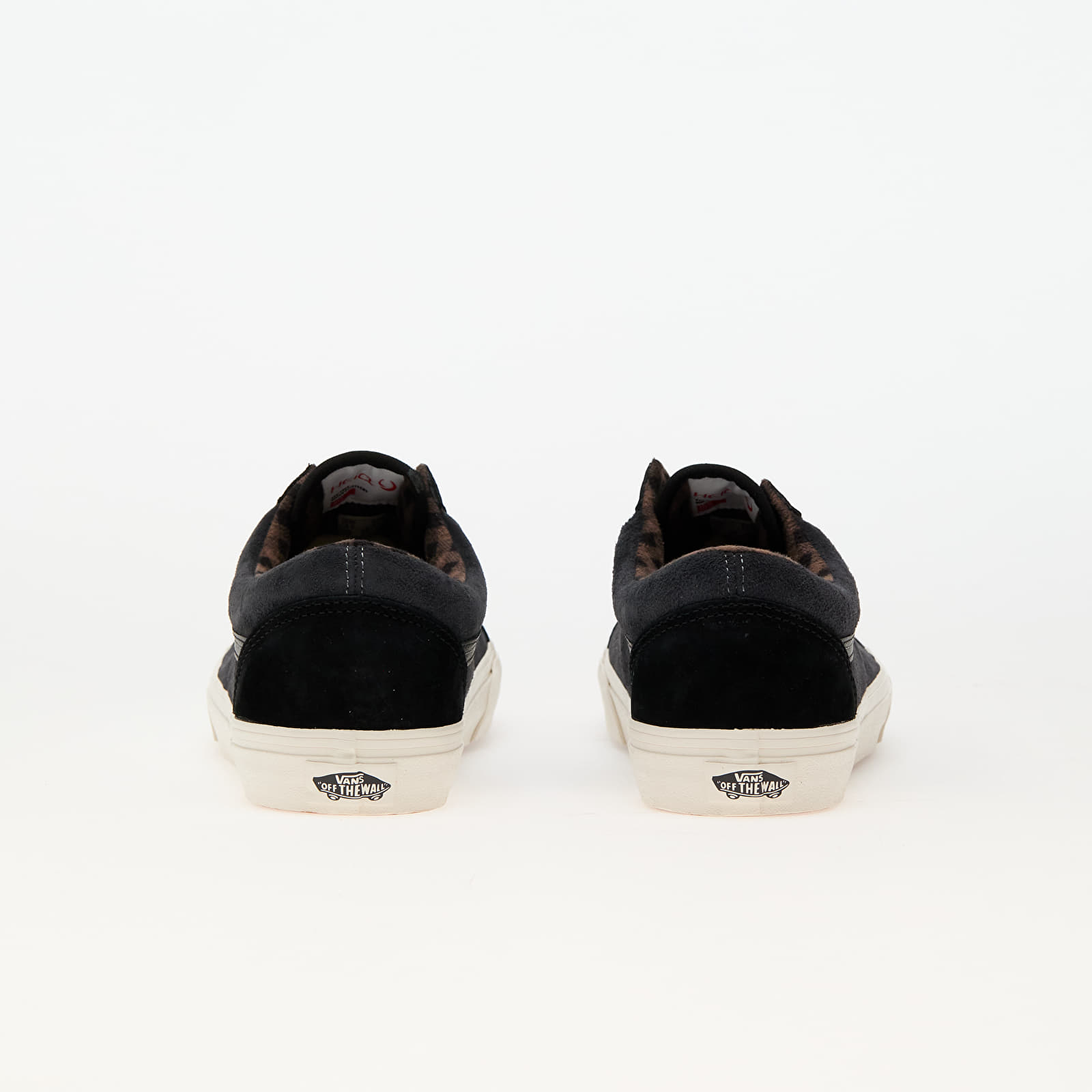 Zapatos Vans Old Skool Pig Suede Plaid Gray/Blanc