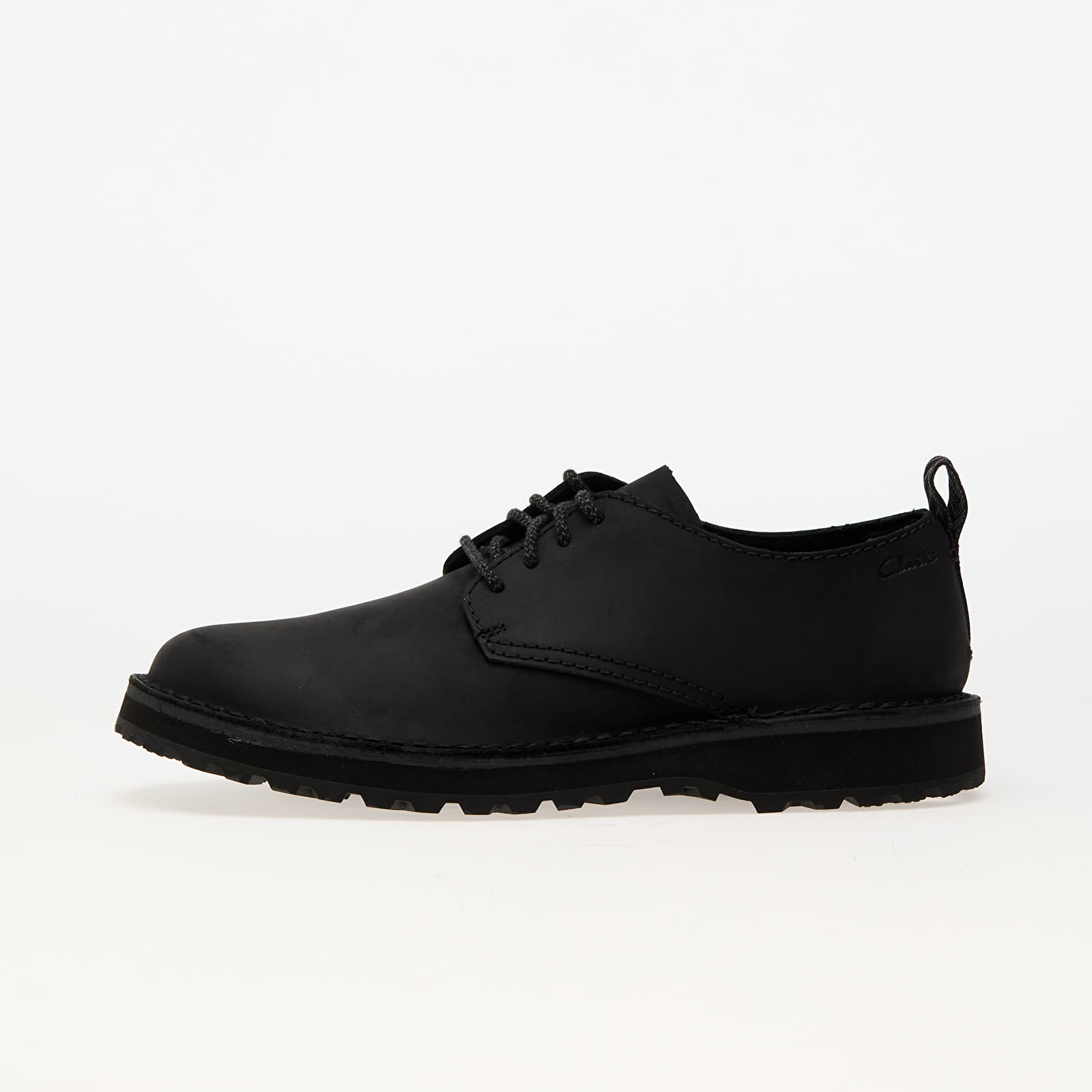 Boty Clarks Solsbury Lace Black Leather