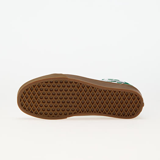 Vans old skool checkerboard foxing quetzal green skate shoes new arrivals