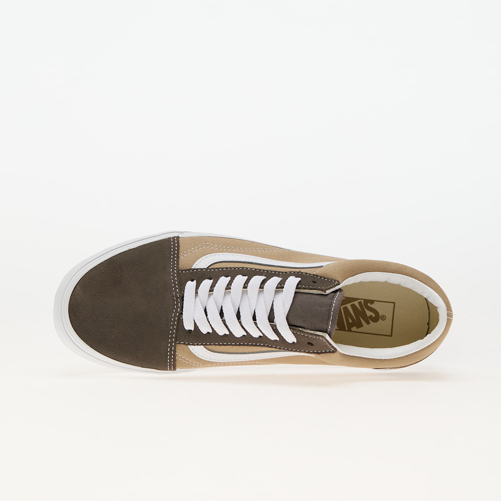 Zapatos Vans Old Skool Canvas Medium Brown