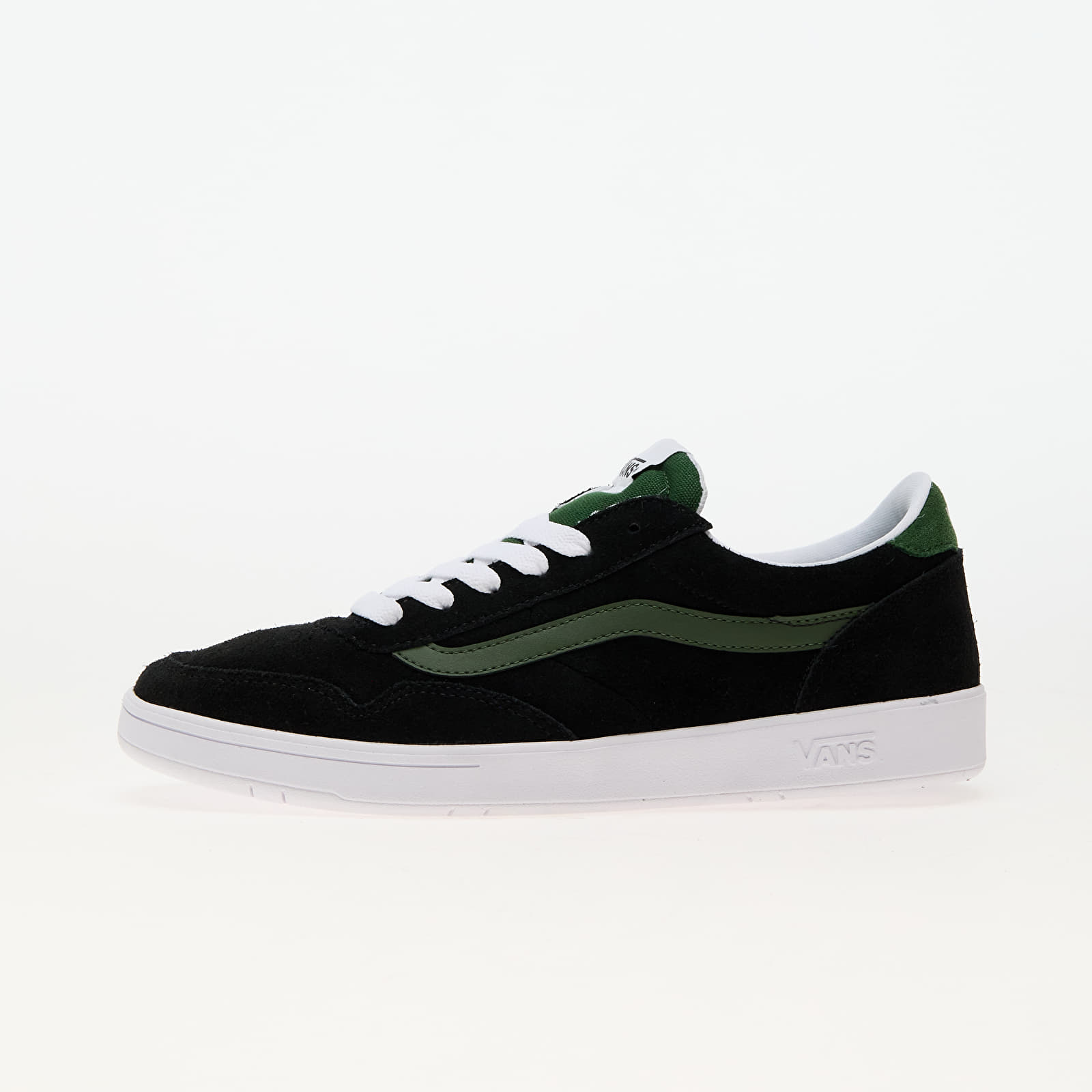 Shoes Vans Cruze Too CC Suede Black Green Queens