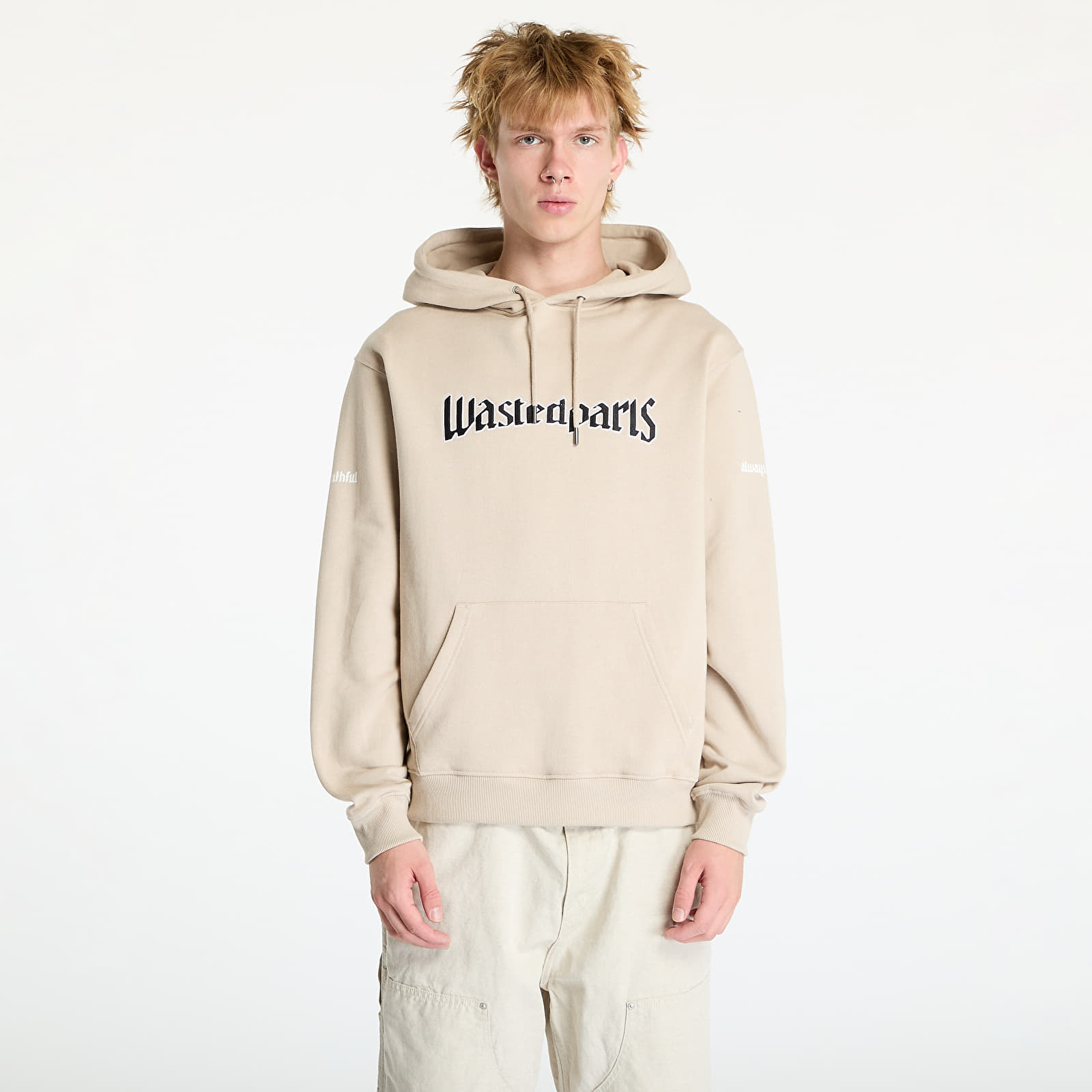 Herren-Sweatshirts Wasted Paris United Hoodie Sand