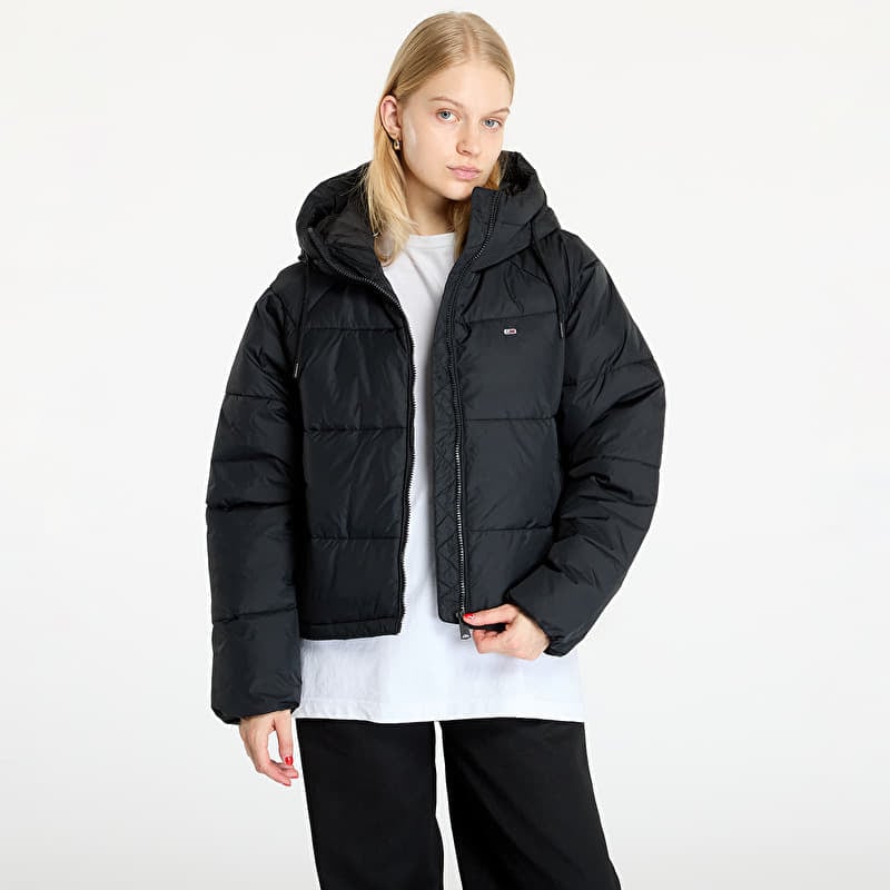 Jacke Tommy Jeans Vail Puffer Jacket Black