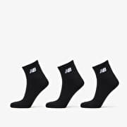 New Balance Everyday Ankle Socks 3-Pack Black
