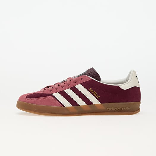 adidas Gazelle Indoor Maroon/ Ftw White/ Preloved Crimson