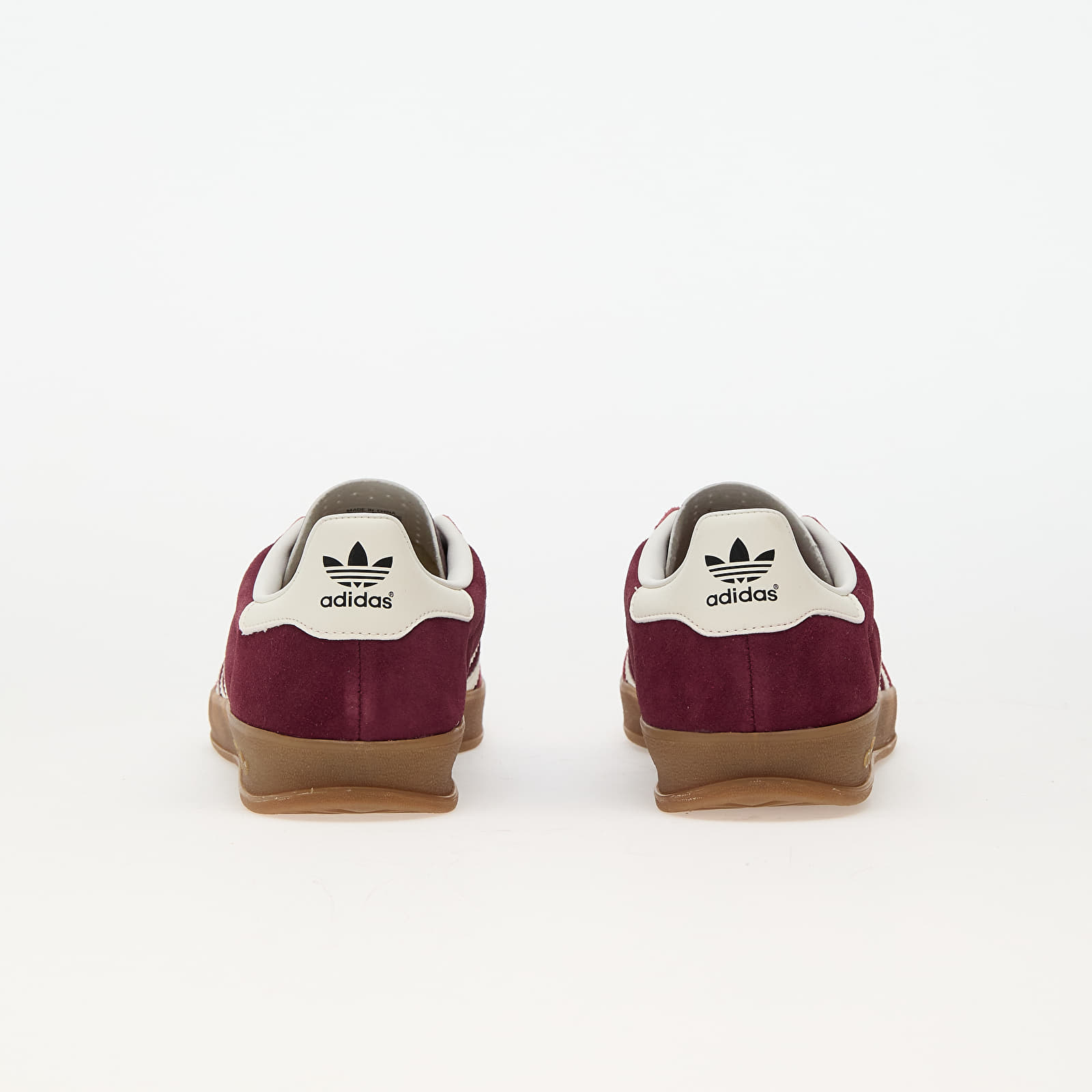 Men's sneakers and shoes adidas Gazelle Indoor Maroon/ Ftw White/ Preloved Crimson