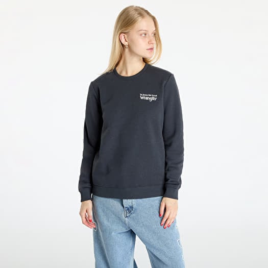 Sweat-shirt Wrangler Regular Sweat Faded Black