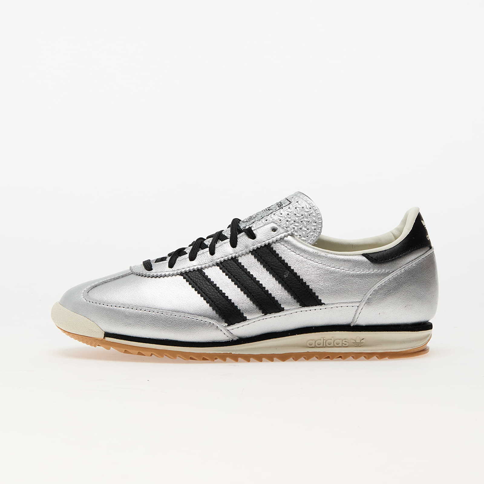 Naiste tossud ja kingad adidas SL 72 Og W Silver Metallic/ Core Black/ Off White