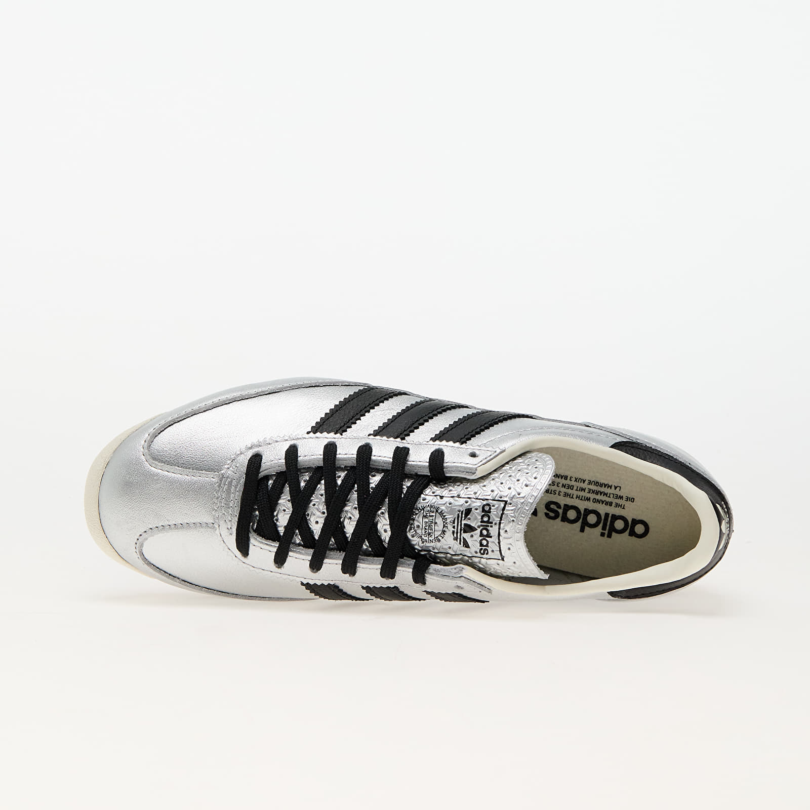 Naiste tossud ja kingad adidas SL 72 Og W Silver Metallic/ Core Black/ Off White