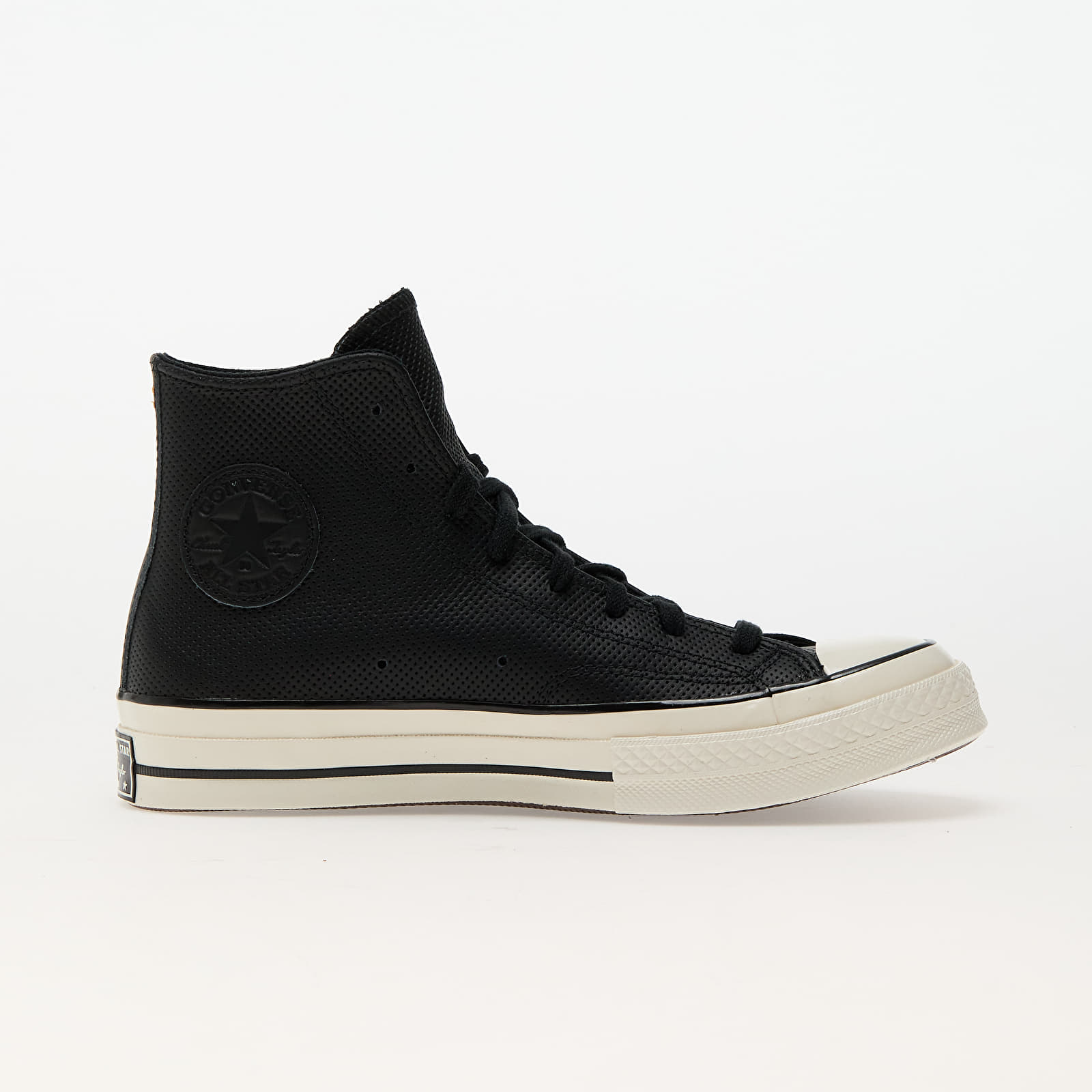 Meeste tossud ja kingad Converse Chuck 70 Leather Black/ Gingersnap/ Egret