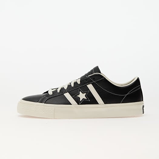 Converse Cons One Star Academy Pro Leather Black/ Egret/ Egret