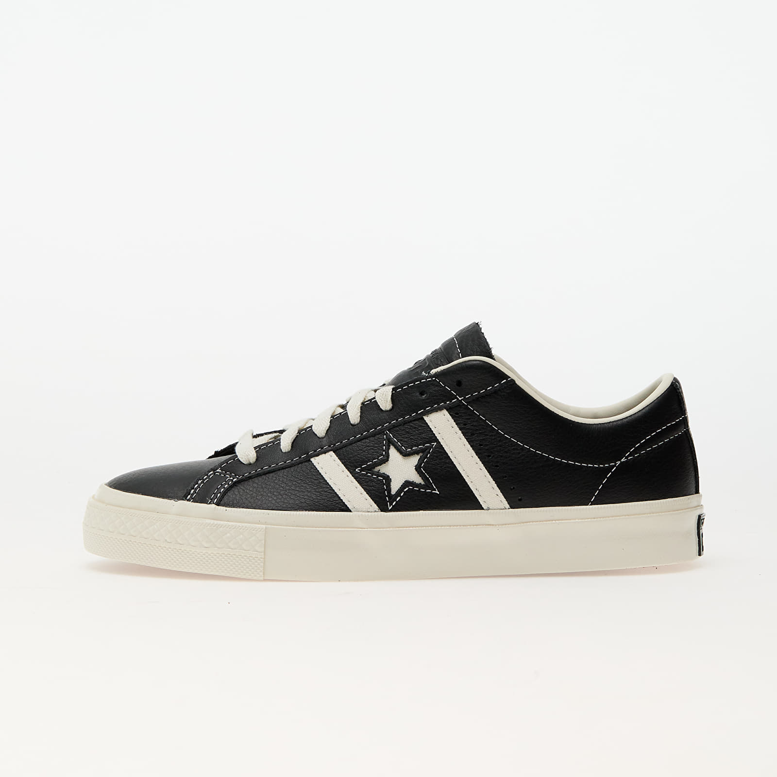 Zapatillas Hombre Converse Cons One Star Academy Pro Leather Black/ Egret/ Egret