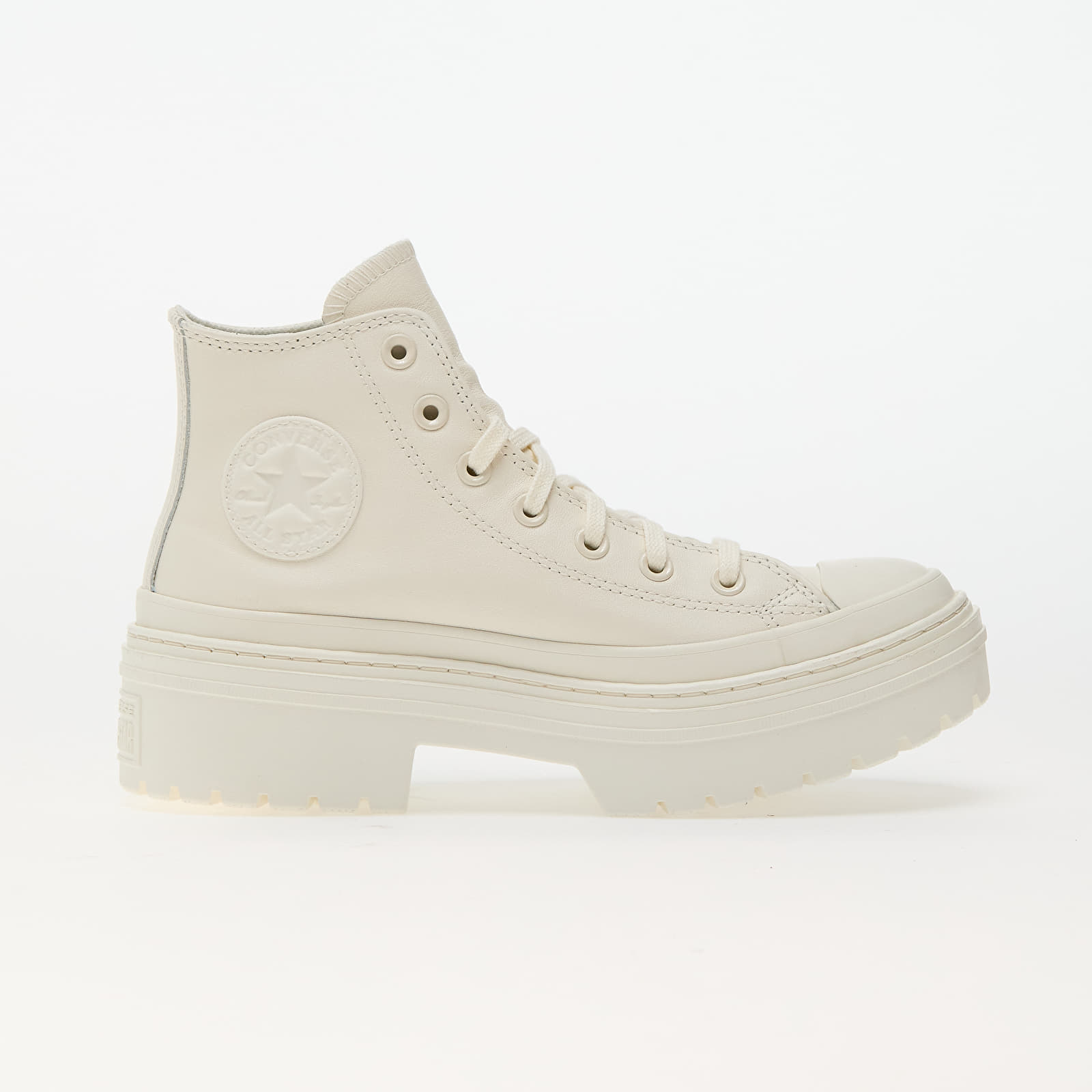 Naiste tossud ja kingad Converse Chuck Taylor All Star Lugged Heel Leather Platform Egret/ Egret/ Egret