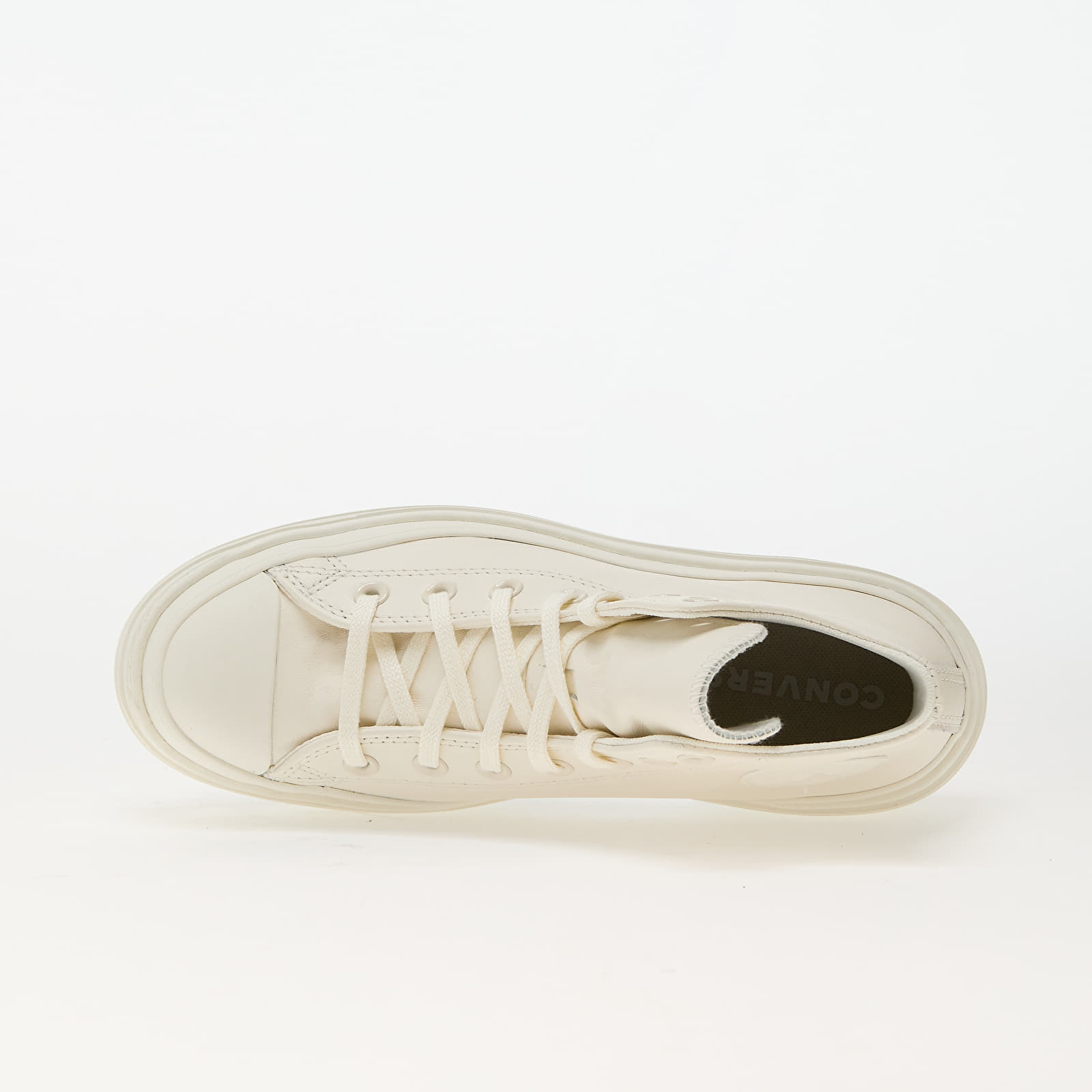 Naiste tossud ja kingad Converse Chuck Taylor All Star Lugged Heel Leather Platform Egret/ Egret/ Egret