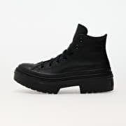 Converse Chuck Taylor All Star Lugged Heel Leather Platform Black/ Black/ Black
