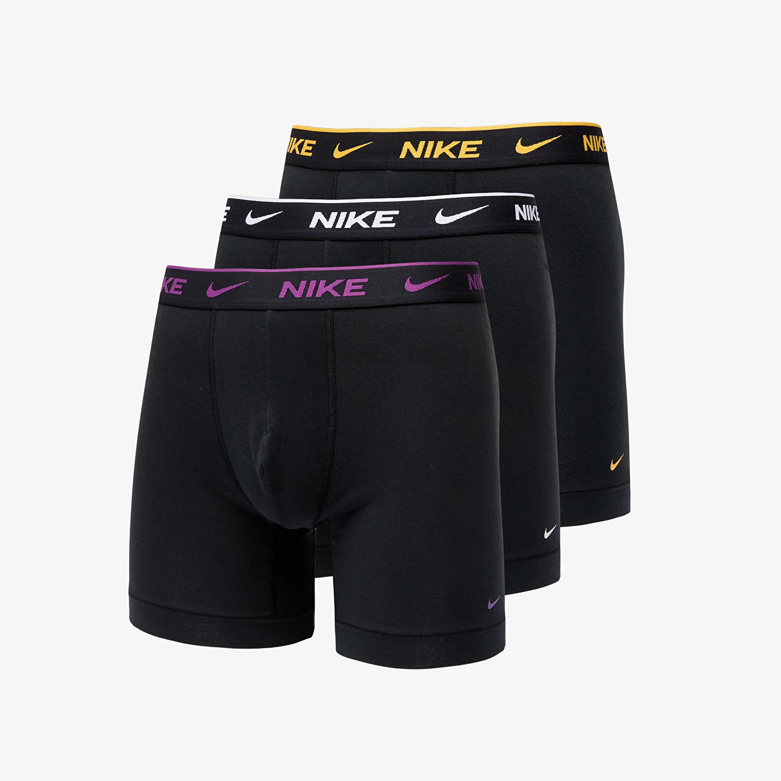 Calzoncillos de boxer Nike DRI-FIT Everyday Cotton Stretch Boxer Brief 3-Pack Multicolor