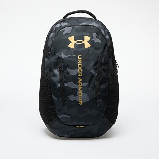 Backpack Under Armour Hustle 6.0 Backpack Black/ Black/ Metallic Gold