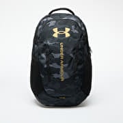 Under Armour Hustle 6.0 Backpack Black/ Black/ Metallic Gold