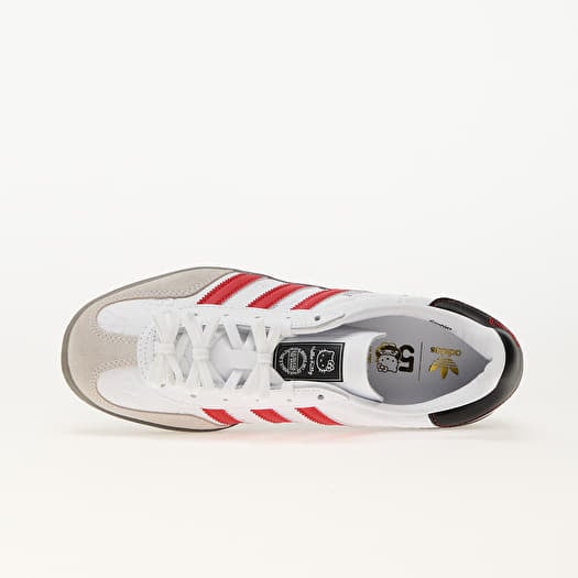 adidas Gazelle Indoor W Ftw White/ Red/ Core Black | Queens