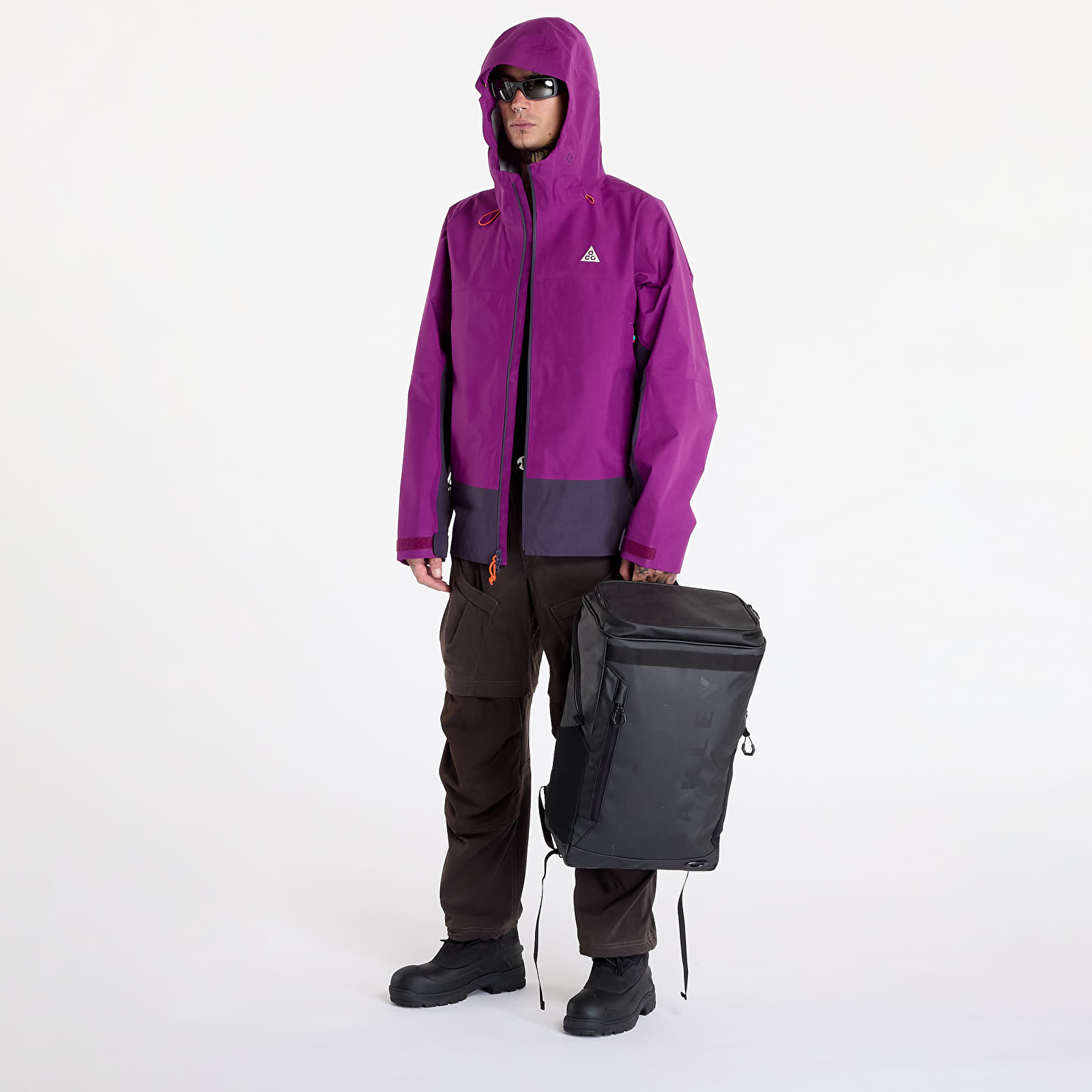 Jakker for menn Nike ACG "Misery Ridge" Storm-FIT ADV GORE-TEX Jacket UNISEX Bold Berry/ Dark Raisin/ Summit White