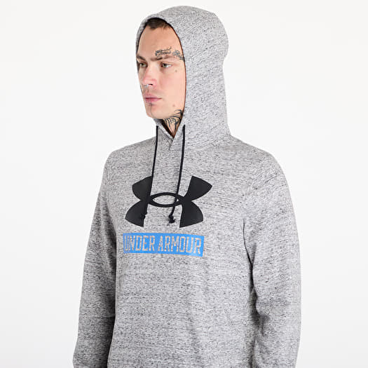 Under armour black and white hoodie hotsell