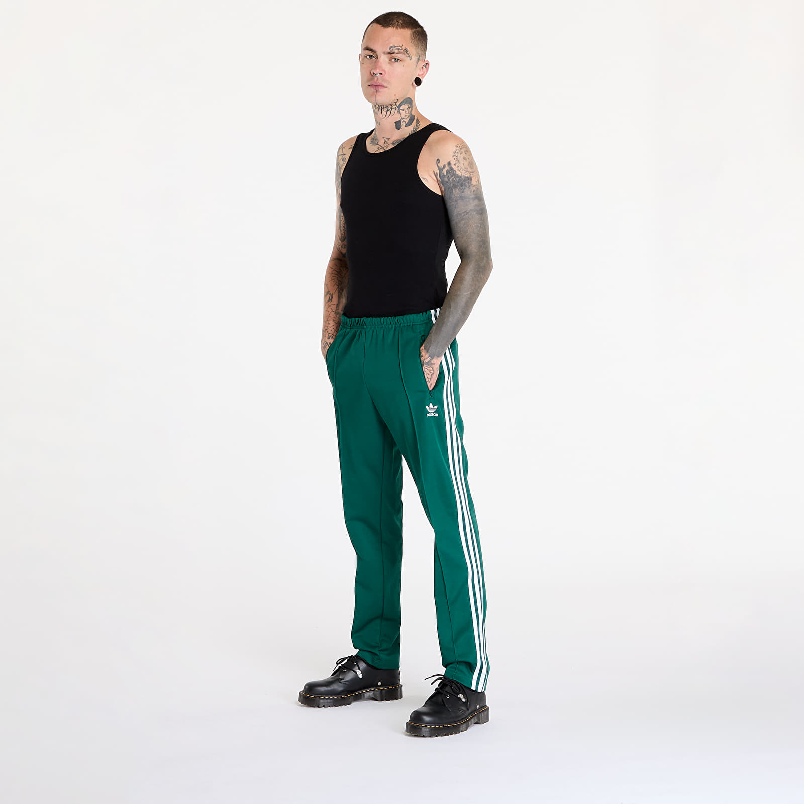 Sweatpants adidas Adicolor Classics Beckenbauer Sweatpants Collegiate Green Queens
