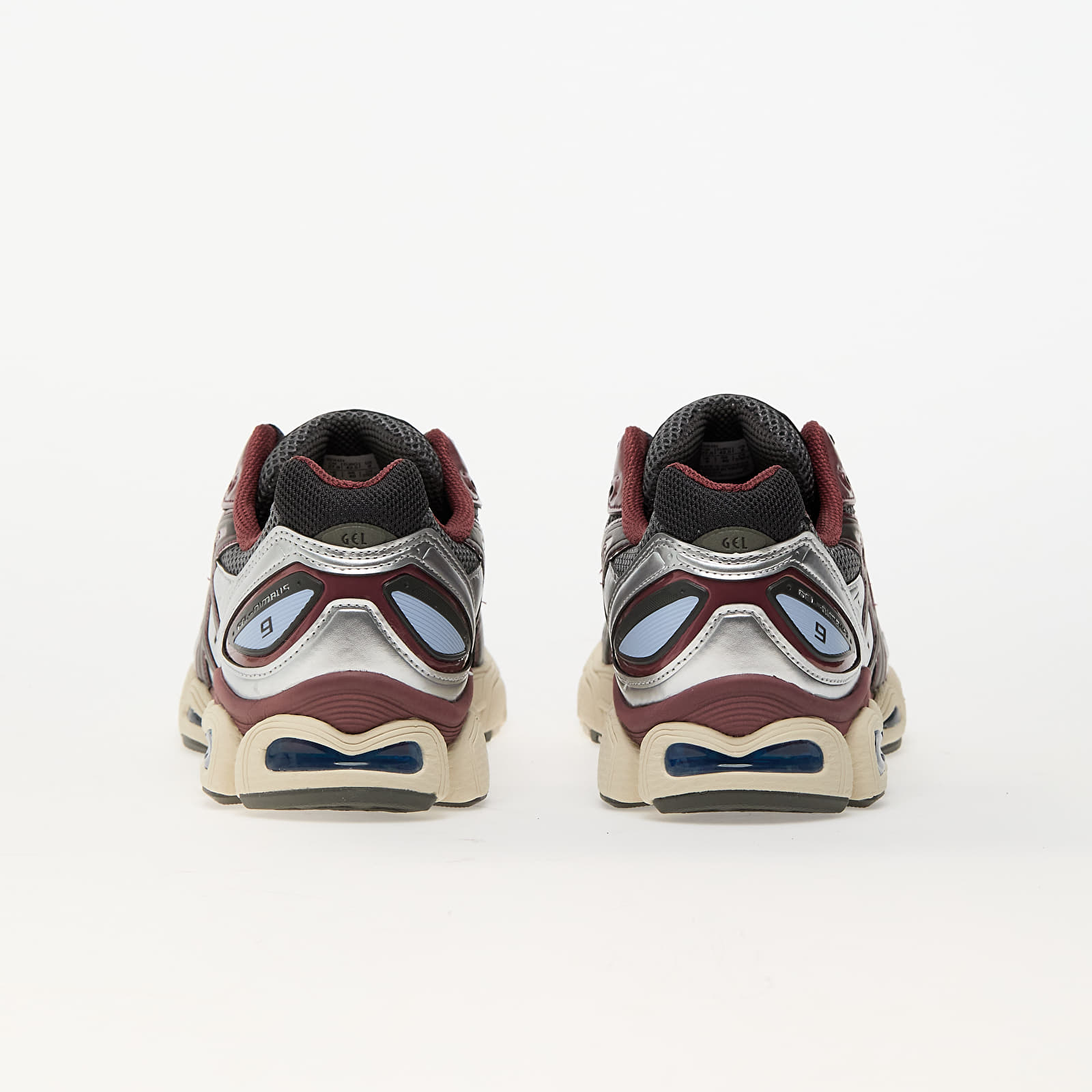 Baskets et chaussures pour hommes Asics Gel-Nimbus 9 Truffle Grey/ Dark Cherry