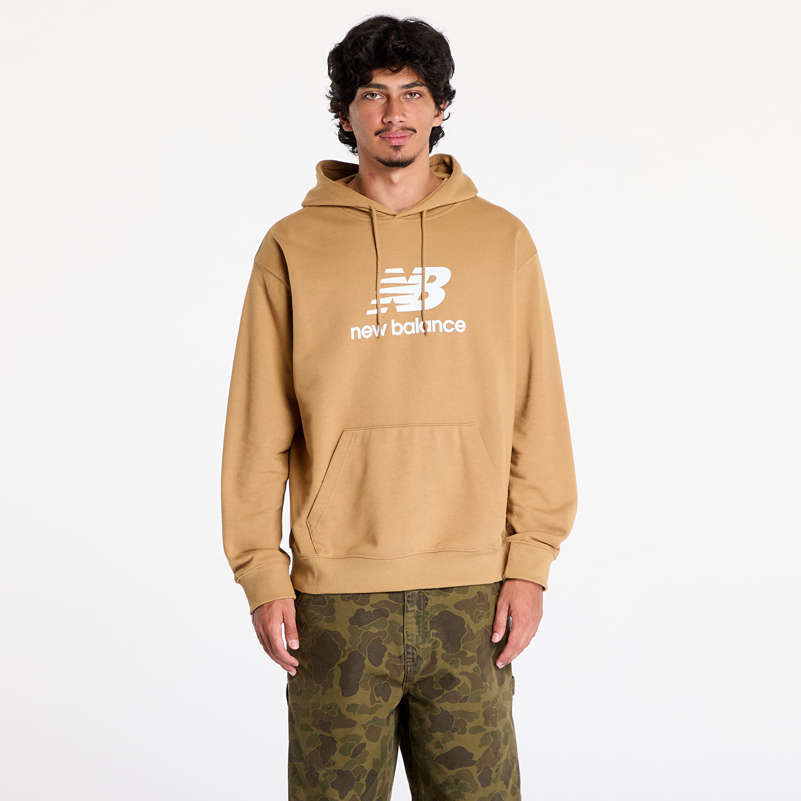 Sweatshirt New Balance Sport Essentials French Terry Logo Hoodie Greatplains M