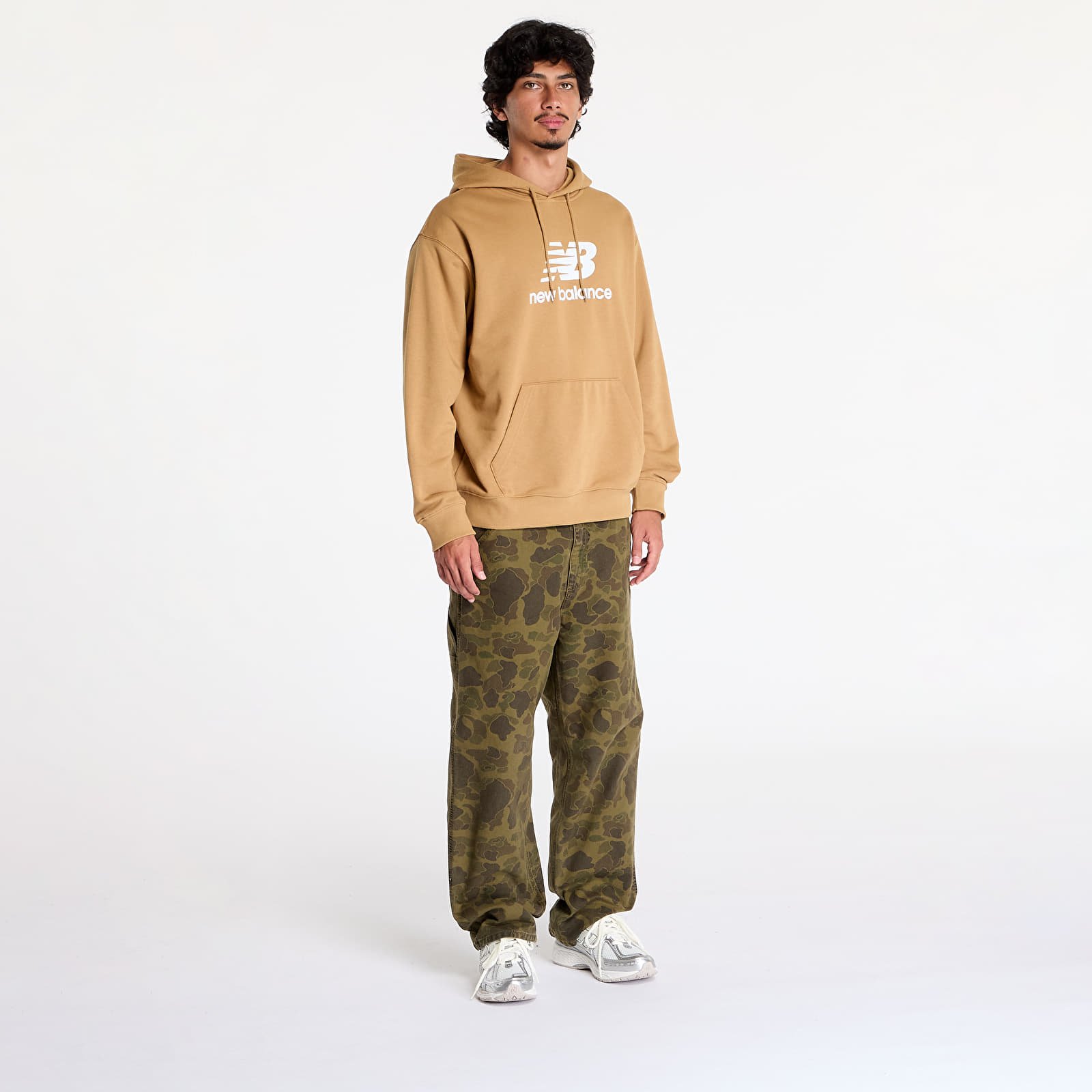 Men's sweatshirts New Balance Sport Essentials French Terry Logo Hoodie Greatplains