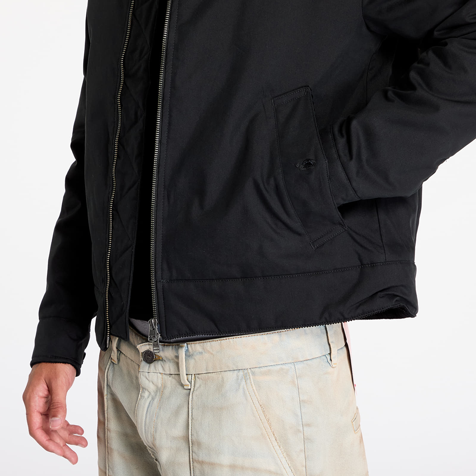 Herrenjacken FRED PERRY The Caban Jacket Black