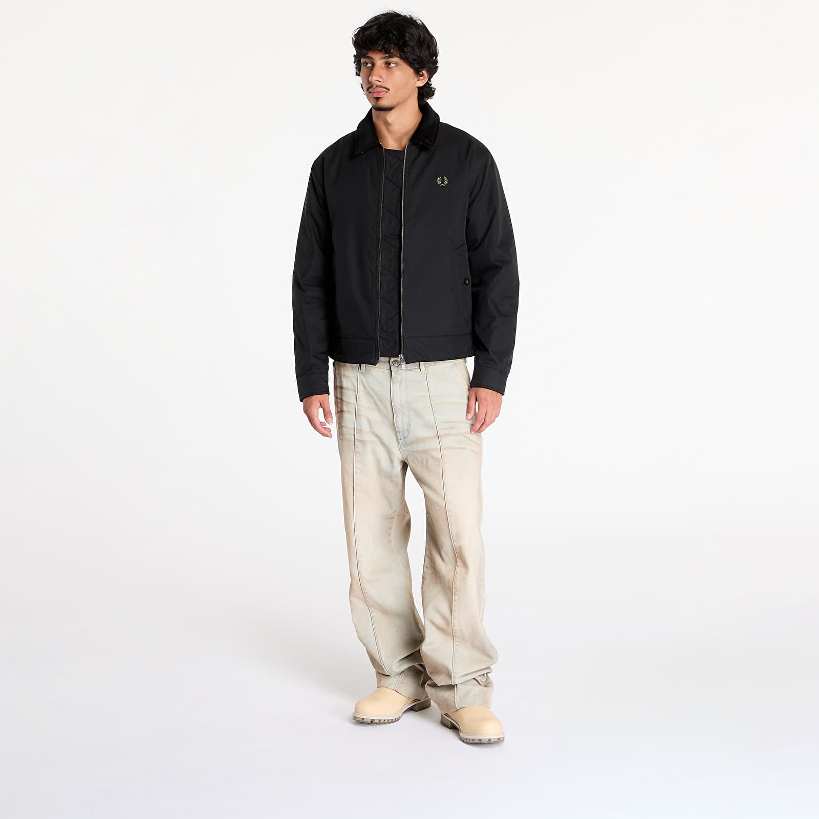 Fred perry caban jacket cheap