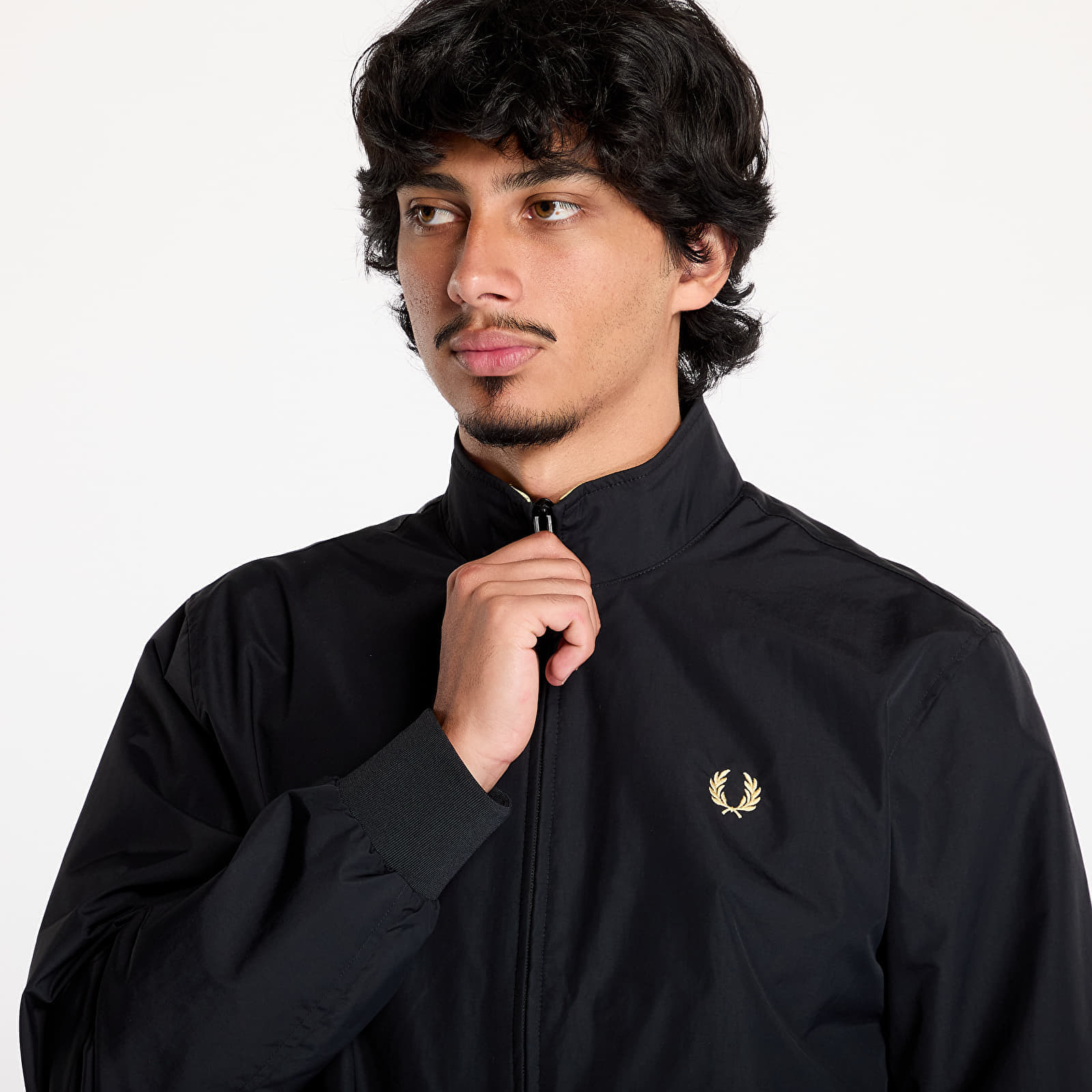 Jachetă FRED PERRY The Brentham Jacket Black - 1 | YEO